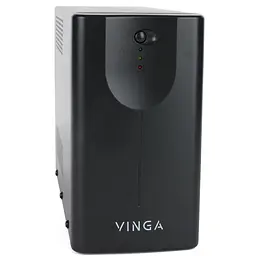 Пристрій безперебійного живлення Vinga LED 800VA metal case with USB (VPE-800MU) - мініатюра 9