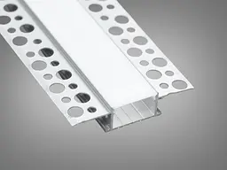 Профіль для LED стрічки, під штукатурку