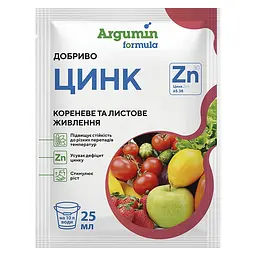 Добриво Цинк Argumin formula, 25 мл