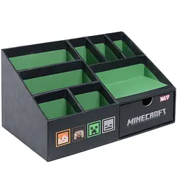 Органайзер настільний Yes Minecraft 8 відділень картон 21х12х12 см (708619)