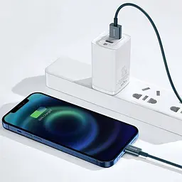 Кабель Baseus Superior Series Fast Charging Cable USB to Lightning 2.4A 2m CALYS-C03 Blue - мініатюра 5