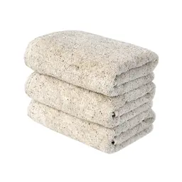 Рушник махровий Lotus Home - Organic natural бежевий 90x150 - мініатюра 5