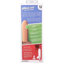 Фалоімітатор Doc Johnson The Realistic Cock ULTRASKYN 12 Inch Hung, 31.8 см - мініатюра 11