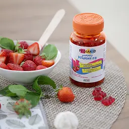 Ведмежуйки Pediakid Gommes Vitamine D3, 60 жувальних мармеладок - мініатюра 4