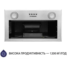 Витяжка вбудована Minola HBI 5722 I 1200 LED - мініатюра 4