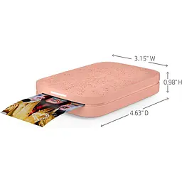 Портативний фотопринтер HP Sprocket 2x3 Pink (HPISPP) [141282] - мініатюра 3