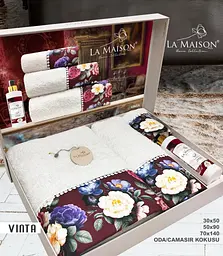 Подарунковий набір рушників з парфумом Vinta La Maison pbe0051096 - мініатюра 5