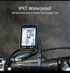 Велокомп'ютер GPS BKV-310 IPX7 LCD-2.4" підсвітка екрана (16 функцій) - мініатюра 5