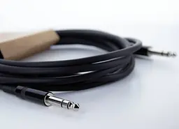 Балансный аудио кабель Jack 6,3 stereo — Jack 6,3 stereo Cordial EM6VV 6м - мініатюра 3