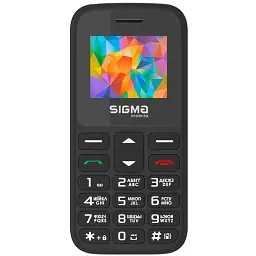 Мобільний телефон Sigma Comfort 50 HIT2020 Black (4827798120910)