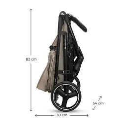 Прогулянкова коляска Kinderkraft Trig 3 Tray Beige (KSTRIG03BEG000T) - мініатюра 7