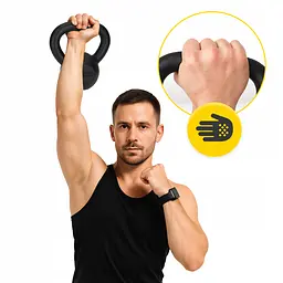 Гиря металева 4FIZJO 8 кг Black (P-5907739319821) - мініатюра 8