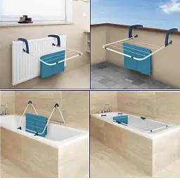 Сушарка для білизни Casa Si Flex Dry 4in1 White (CS92970D05) - мініатюра 7
