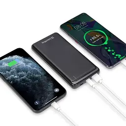 Універсальна мобільна батарея ColorWay Slim PD 10000mAh Чорний (CW-PB100LPG3BK-PD) - мініатюра 8
