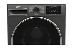 Пральна машина Beko фронтальна 8 кг 1200 A+++ 56 см дисплей пара інвертор графіт - мініатюра 4