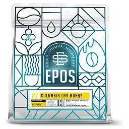 Кава в зернах EPOS COLOMBIA LAS MORAS свіжообсмажена 100% арабіка 1 кг