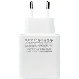 Швидка зарядка для телефону REMAX RP-U123 40Вт PD 1xType-A 2xType-C EC Білий - мініатюра 4