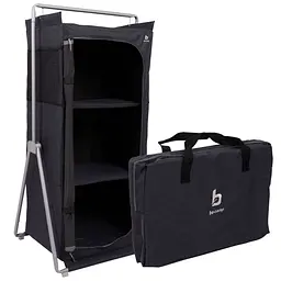 Шафа-органайзер складана Bo-Camp Bow Anthracite (1693665) - мініатюра 4