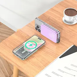 УМБ Hoco Ice Crystal magnetic fast charging power bank Q14 5000mah |Type-C, QC/PD, 20W/3A| - мініатюра 2