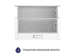 Витяжка Minola HTL 614 WH LED - мініатюра 3