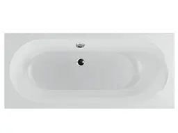 Ванна акрилова Radaway Melisa 160х75 окремо стоїть з ніжками + сифон (WA1-62-160x075S)