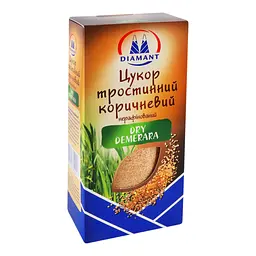 Цукор Diamant Dry Demerara тростинний, 500 г (928399) - мініатюра 3