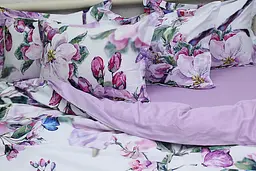 Комплект постільної білизни TAG Tekstil з компаньйоном 1.5-спальний Різнокольоровий 000240963 (PT-019) - мініатюра 5