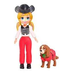 Набір Polly Pocket Маленька модниця з вихованцем (GDM15) - мініатюра 2