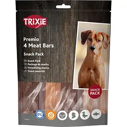 Ласощі Trixie Premio 4 Meat Bars для собак з куркою баранкою і лососем 4х100 г (арт.31853)
