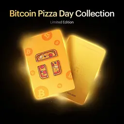 Криптогаманець Tangem Wallet 2.0 Bitcoin Pizza Day 2025 набір з 3 карток (TG-PIZZA) - мініатюра 3
