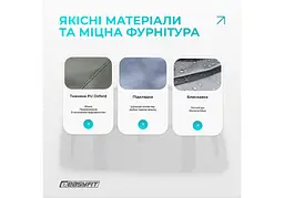 Спортивна сумка-рюкзак EasyFit BackBag 28 л (EF-8003-GY) - мініатюра 6