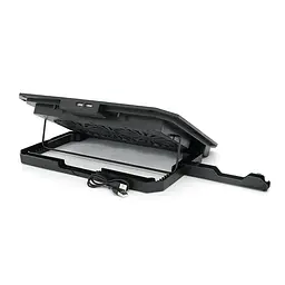 Підставка під ноутбук XSTRIKE XS-11, 10-17", 2*140mm 1300±10% RPM, корпус пластик+алюміній, 2xUSB 2.0, 371x266x30mm, RGB, Box Q20 - мініатюра 3