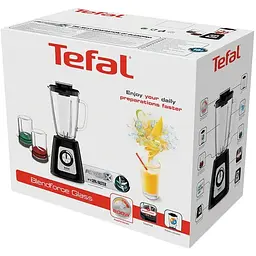 Блендер стаціонарний Tefal Blendforce 800 Вт чаша 1250 мл скло чорний (BL438831) - мініатюра 5