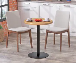 Обідній стіл круглий BS-450 Діаметр 60 см Loft Design (Дуб Крафт золотий)