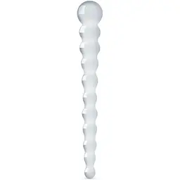 Скляний дилдо у вигляді намистин Gildo Glass Dildo No. 20