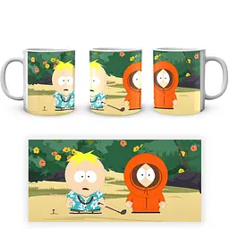 Кухоль GeekLand South Park Батерс Кенні SP 02.24 330 мл білий - мініатюра 4