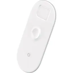 Бездротовий зарядний пристрій Baseus Smart 3 в 1 (Phone + Watch + Pods) 18W WX3IN1-C02 White - мініатюра 6