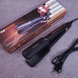 Утюжок плойка-гофре для волосся Pro Mozer MZ-7082A з керамічним покриттям - мініатюра 6