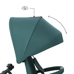 Триколісний велосипед Kinderkraft Aston 2 Plus Green (KRASTO02GREPL00) - мініатюра 7
