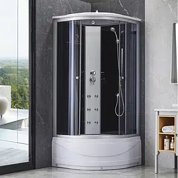 Гідромасажний бокс Lidz Tani SBM90x90.SAT.HIGH.GR - мініатюра 10