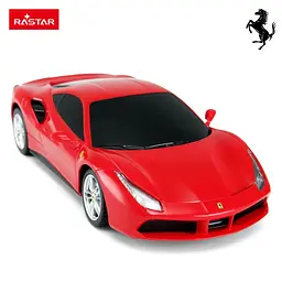Машинка Rastar Ferrari 488 GTB на управлінні 1:24 червоний 76000 - мініатюра 4