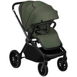 Коляска універсаьна Lionelo Mika Plus 3 в 1 green olive (LO-MIKA PLUS 3IN1 GREEN OLIVE) - мініатюра 2