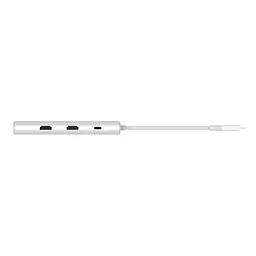Концентратор D-Link USB-C 10-in-1 2xHDMI + 1xRJ45 1000Mbps + 2xUSB-C + USB 3.1 + USB 3.0 + SD + TF silver (DUP-A01) - мініатюра 8