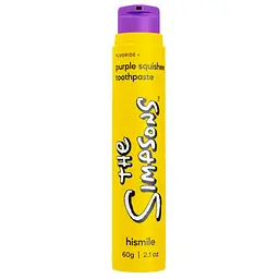 Зубная паста Hismile The Simpsons Purple Squishee вкус десерта, 60 г