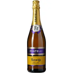 Напій винний Fratelli Maracuja Giallo слабоалкогольний газований напівсолодкий білий 6-6.9% 0.75 л