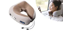 Масажна подушка для шиї U-shaped massage pillow - мініатюра 4
