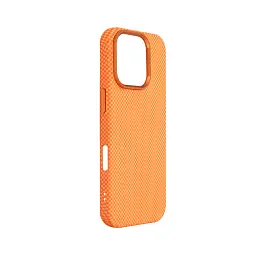 Чохол ArmorStandart LikeCarbon2 MagCase для Apple iPhone 16 Pro Kevlar Orange - мініатюра 3