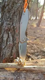Ніж складаний туристичний Ruike P135-SF, (9.2 см) 14C28N / steel 420 сірий - мініатюра 15
