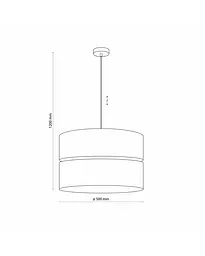 Підвісний світильник TK Lighting 5773 Eco E27 3x15W IP20 - мініатюра 3