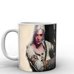 Кухоль GeekLand The Witcher Відьмак постер TW.02.031 330 мл білий - мініатюра 3